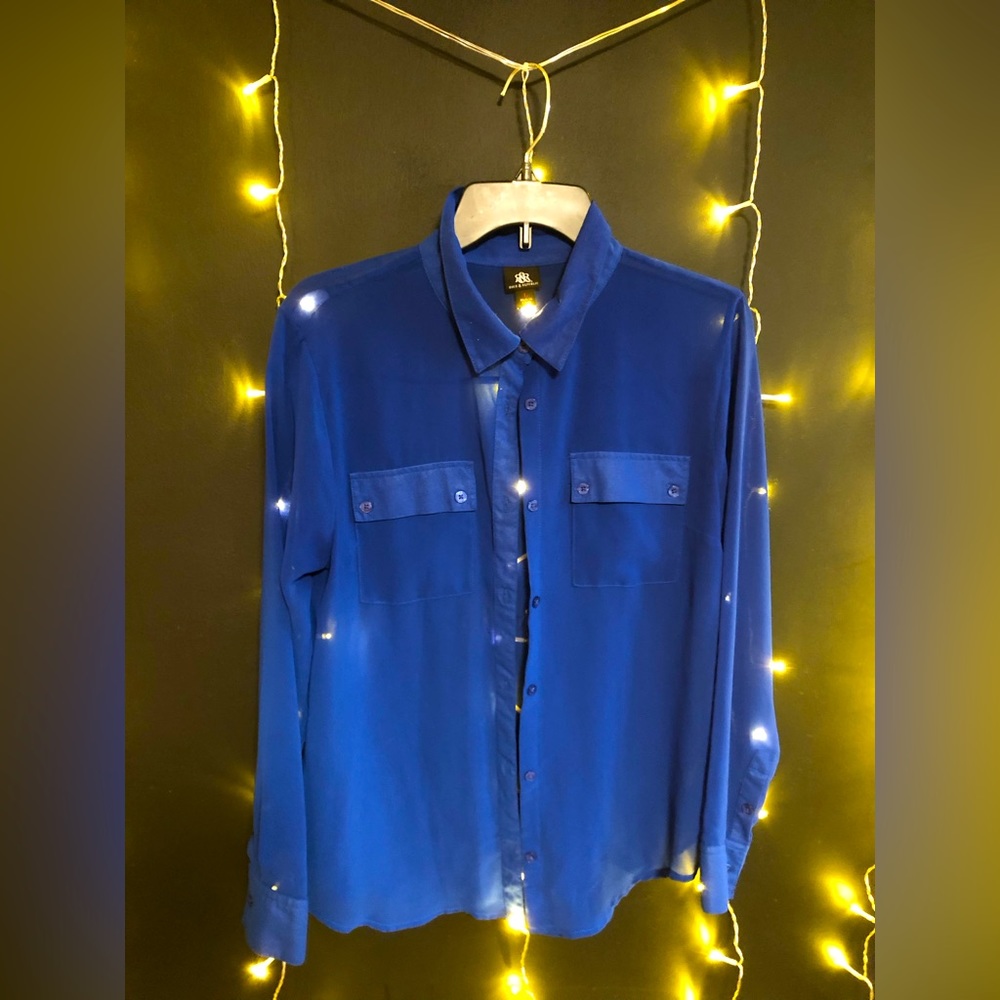 Rock & Republic sheer top